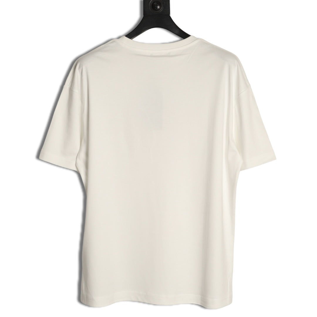 Louis Vuitton Pink Stamp Graphic T-Shirt - Off-White