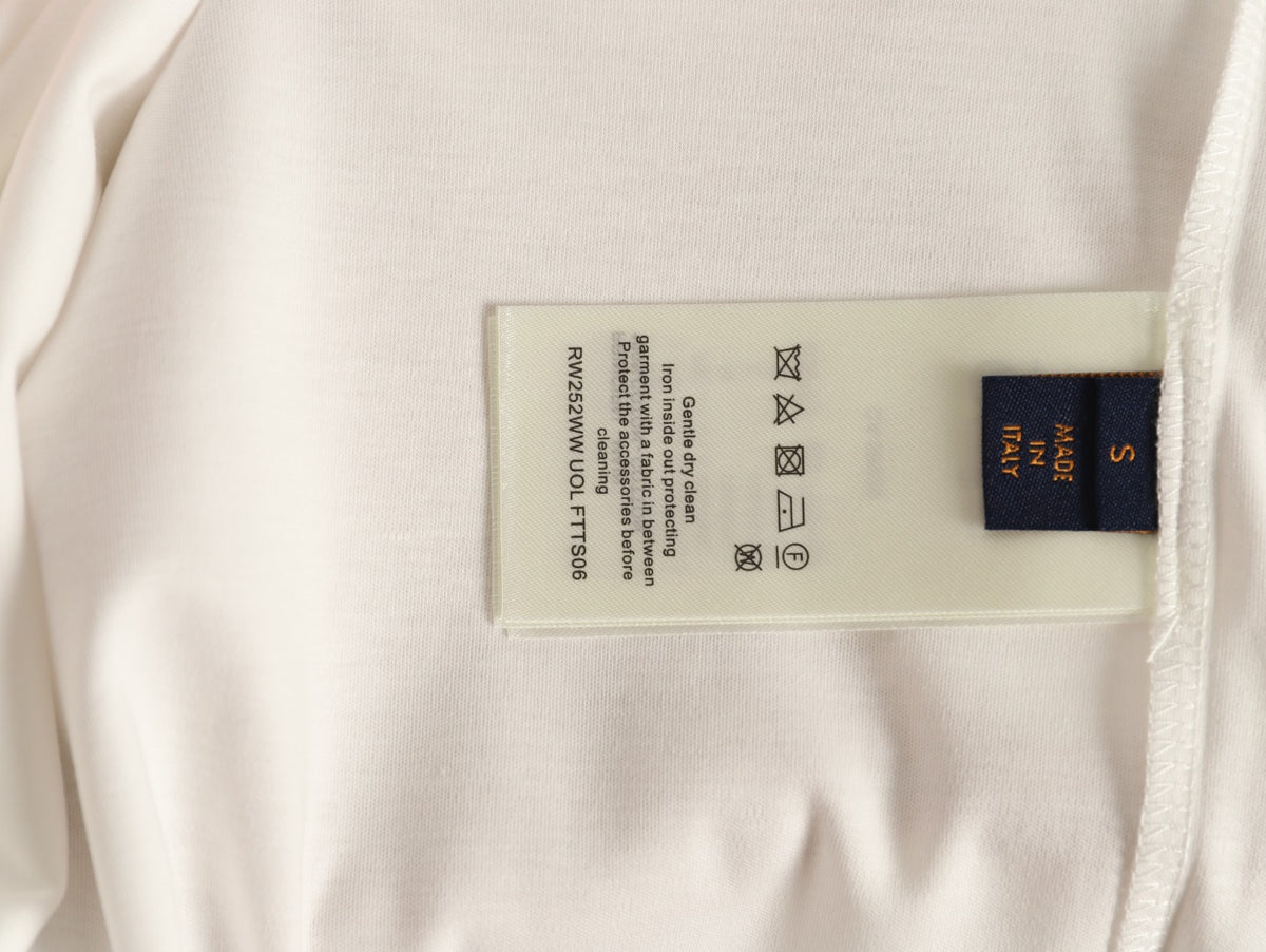 Louis Vuitton Pink Stamp Graphic T-Shirt - Off-White