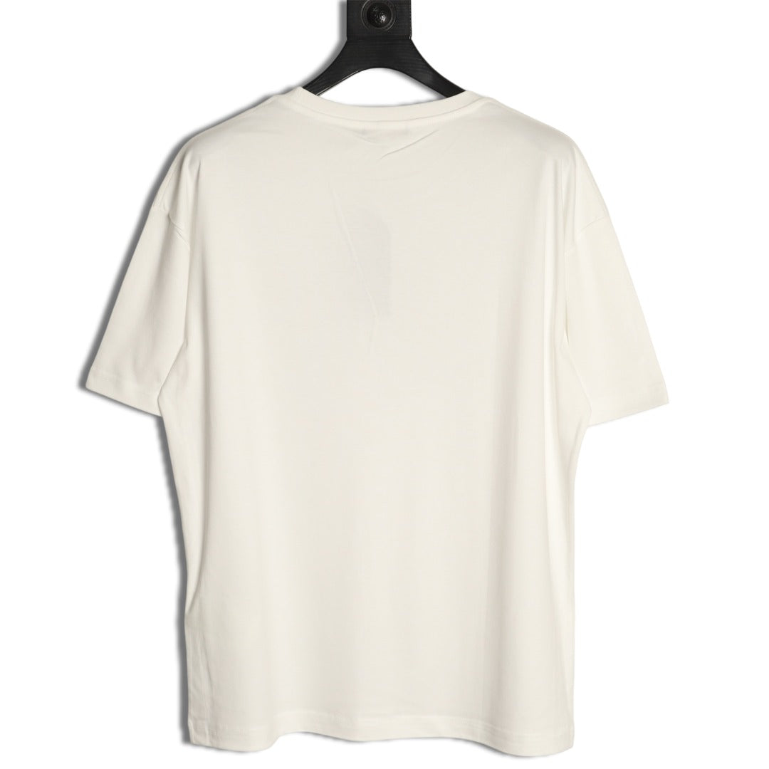 Louis Vuitton Black Stamp Graphic T-Shirt - Off-White