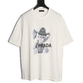 Prada Elephant Graphic T-Shirt - White