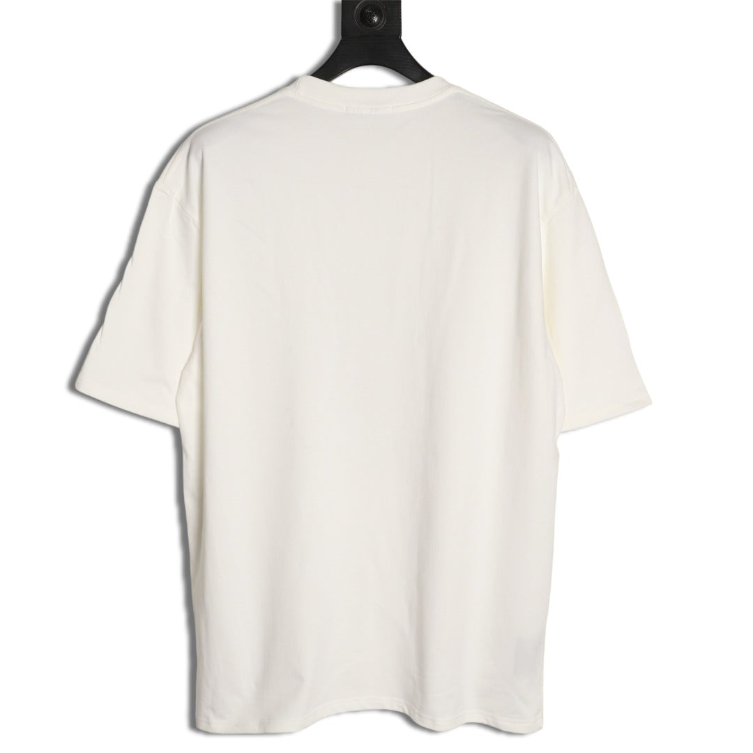 Prada Elephant Graphic T-Shirt - White