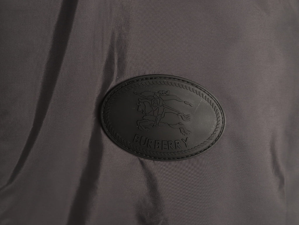 Burberry Reversible Check Hooded Jacket - Black and Charcoal