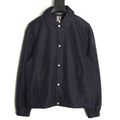 Dior CD Oblique Pattern Button-Front Jacket - Navy