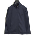 Prada Triangle-Label Detail Stand-Collar Zip Jacket - Navy