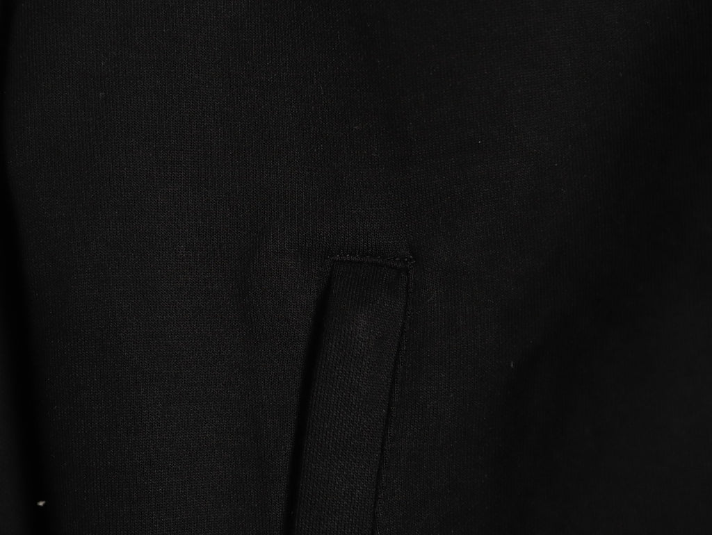 Prada Re-Nylon Panel Zip-Up Jacket - Black
