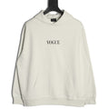 Balenciaga Vogue-Print Tower Graphic Hoodie - Ivory