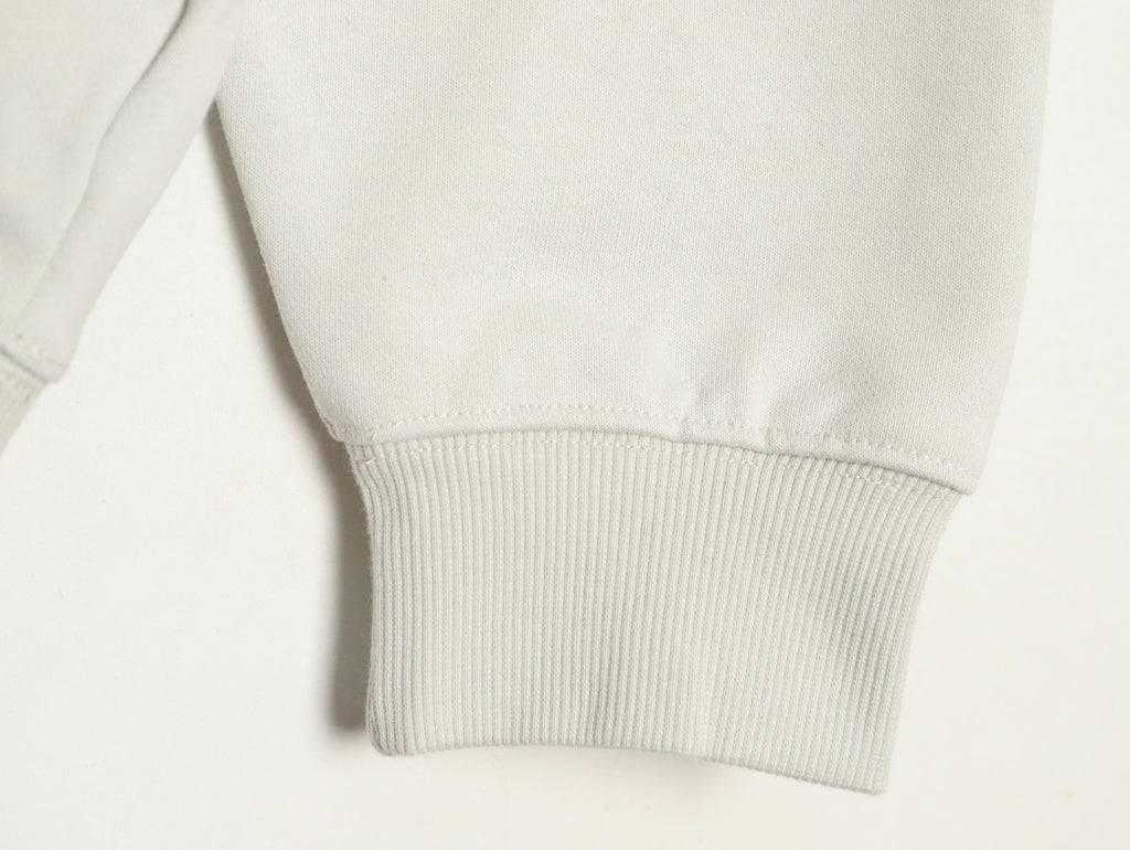 Balenciaga Vogue-Print Tower Graphic Hoodie - Ivory