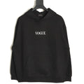 Balenciaga Vogue-Print Tower Graphic Hoodie - Black