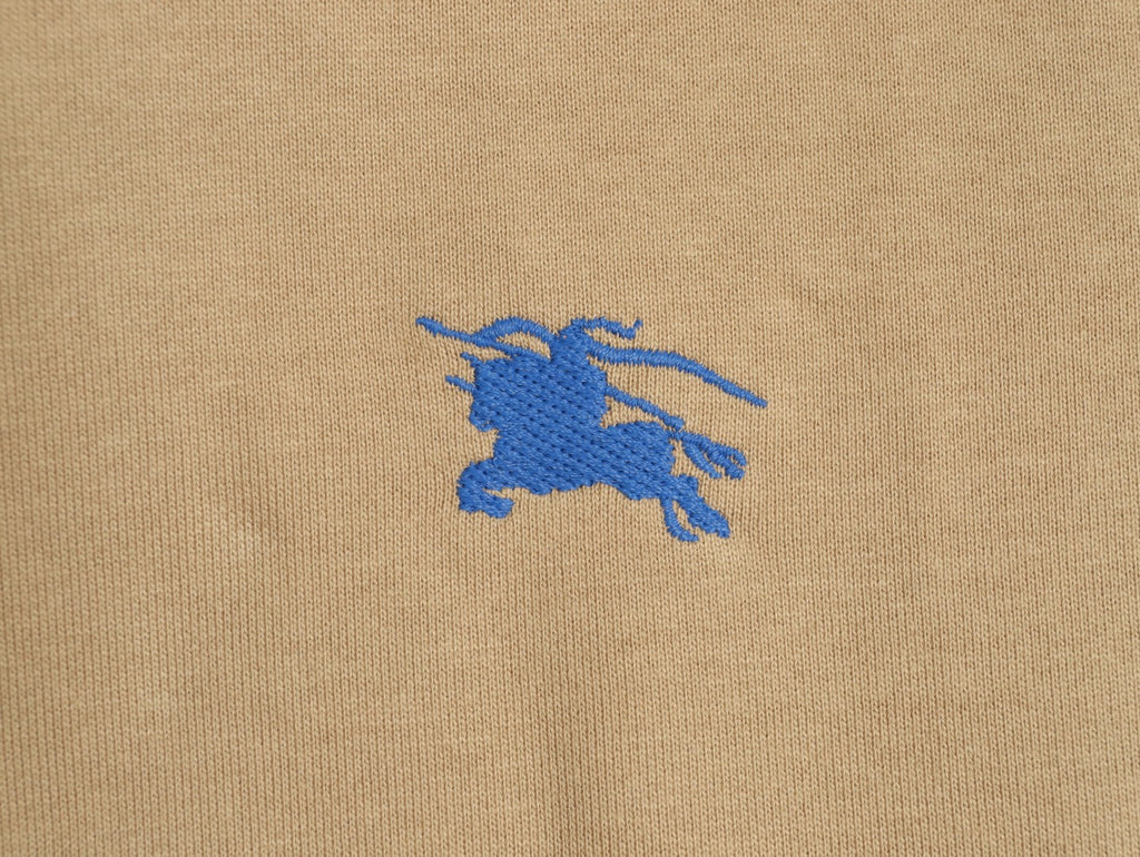 Burberry 25FW Horse Emblem Hoodie - Beige