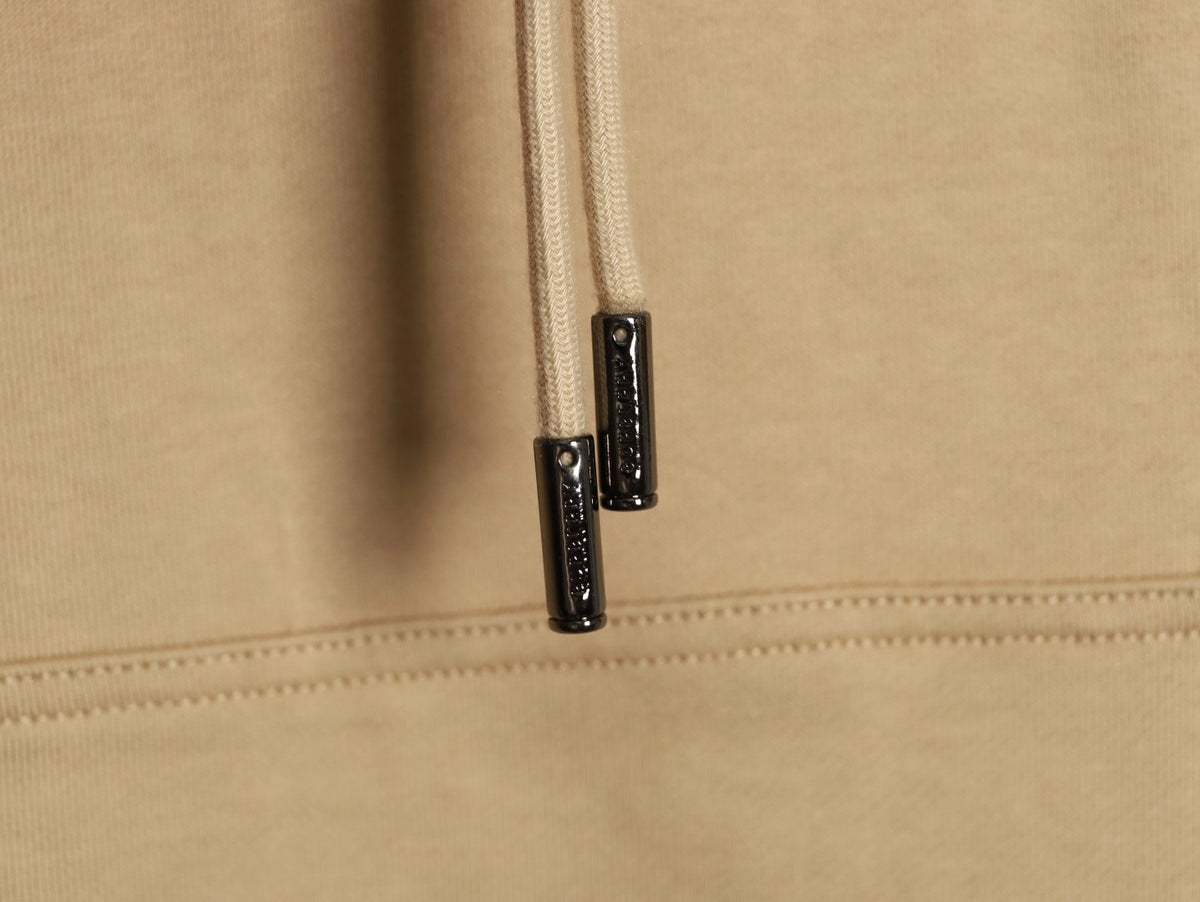 Burberry 25FW Horse Emblem Hoodie - Beige