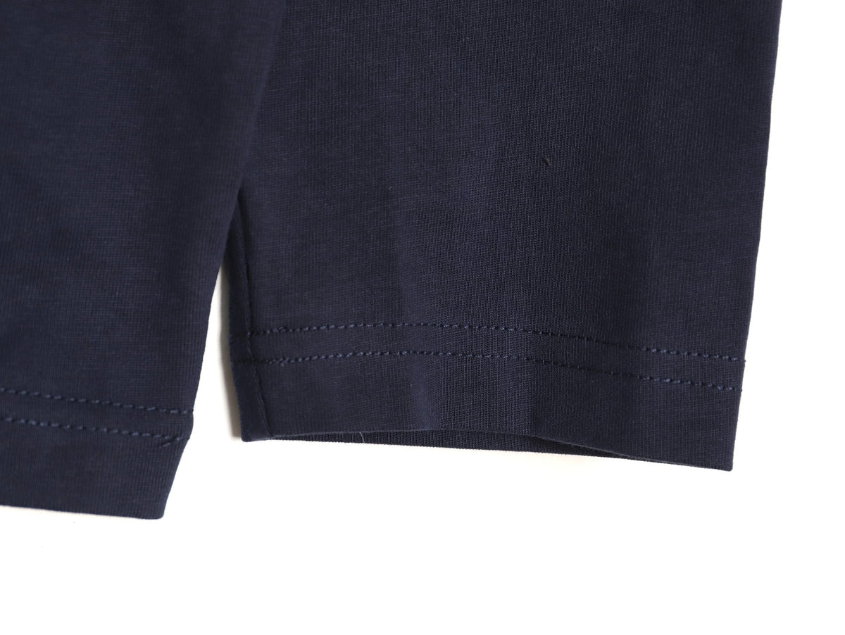 Prada PRD Neck-Label Relaxed Pullover Hoodie - Navy