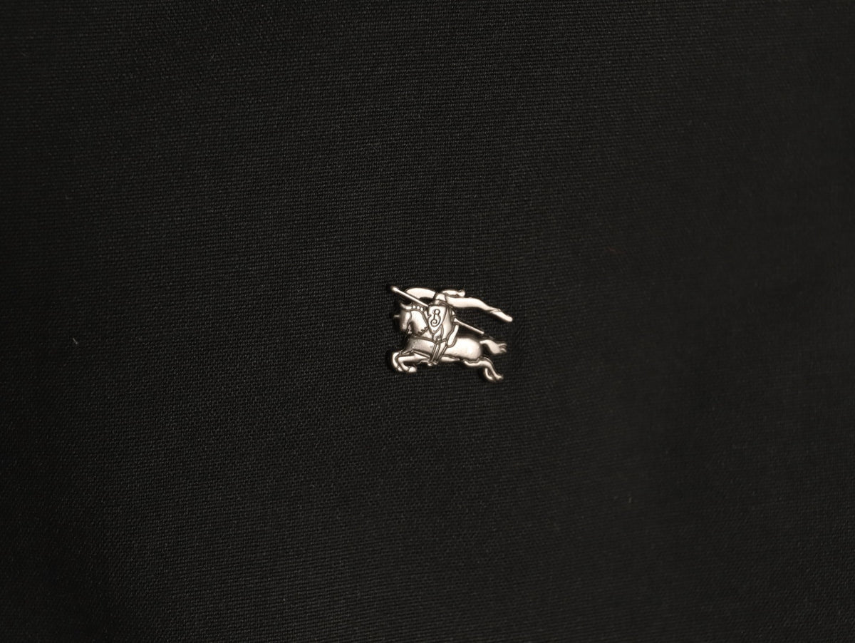 Burberry 26SS Bloomsbury Equestrian Full-Zip Jacket - Black