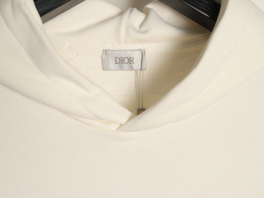 Dior “For My Real Friends” Slogan Hoodie - Cream