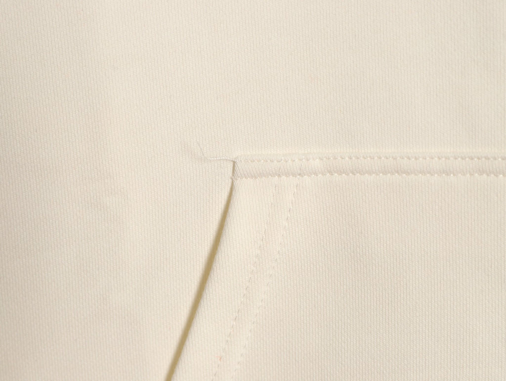 Dior “For My Real Friends” Slogan Hoodie - Cream