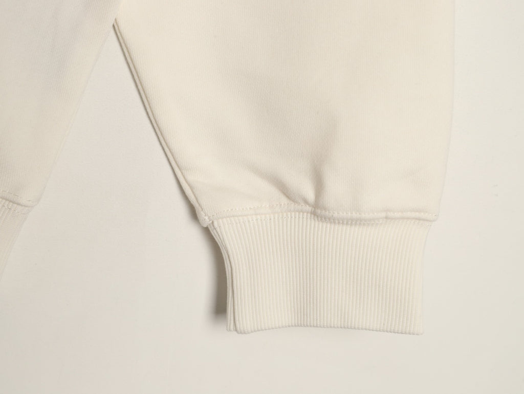 Dior “For My Real Friends” Slogan Hoodie - Cream