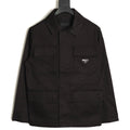 Prada Four-Pocket Workwear Jacket - Black