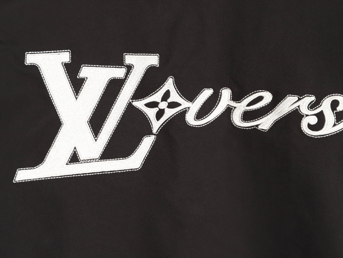 Louis Vuitton LV Lovers Graphic Varsity Jacket - Black