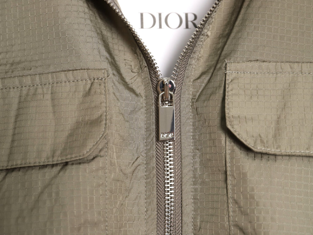 Dior Multi-Pocket Zip Jacket - Light Taupe