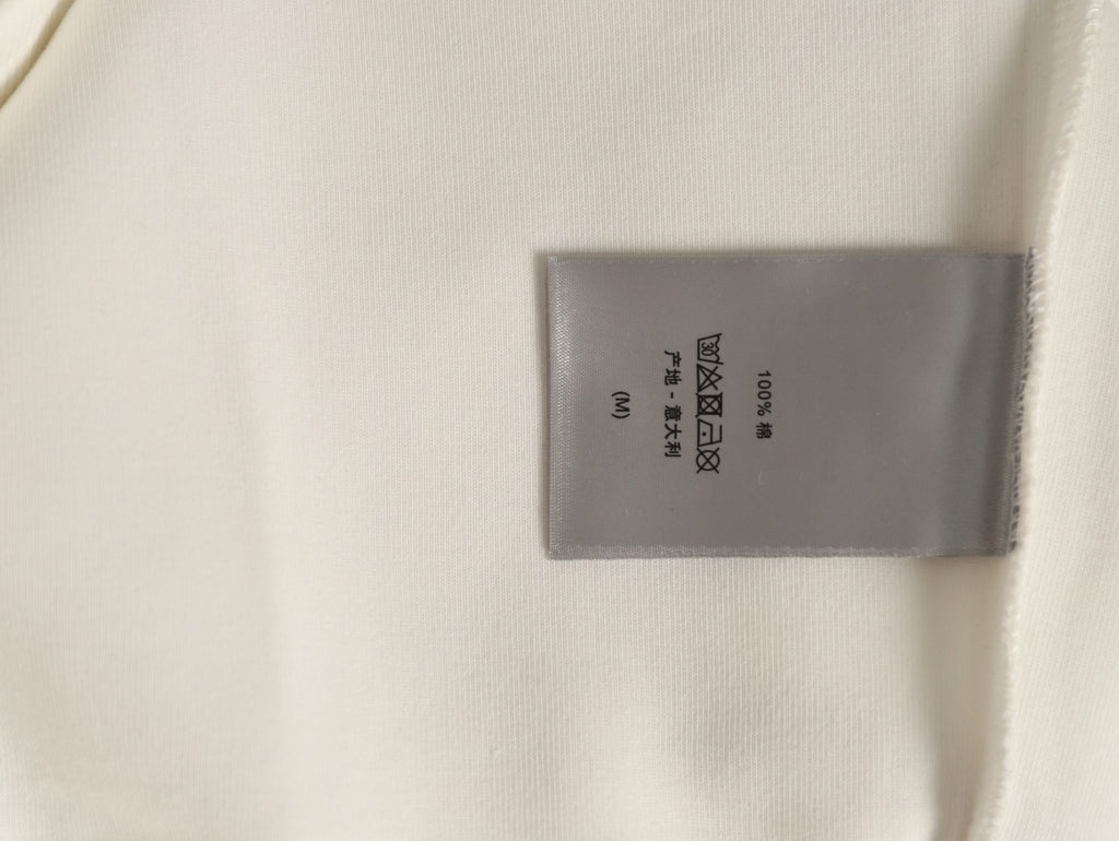 Dior 26FW Four-Leaf Clover Embroidered Crewneck Sweatshirt