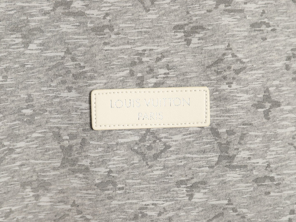 Louis Vuitton Gray LV Monogram Allover-Print T-Shirt