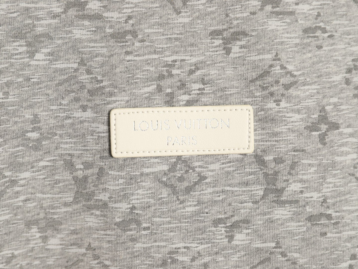 Louis Vuitton Gray LV Monogram Allover-Print T-Shirt