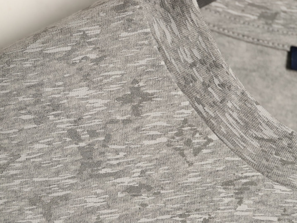 Louis Vuitton Gray LV Monogram Allover-Print T-Shirt