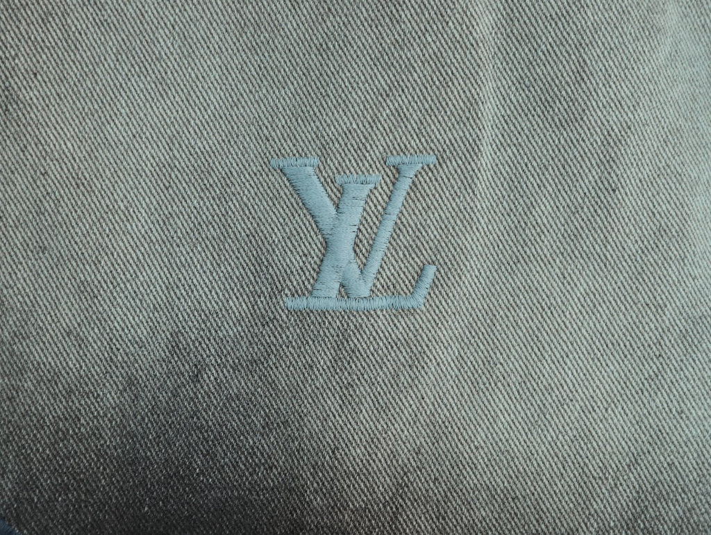 Louis Vuitton Gradient Denim Jeans - Light Blue and Charcoal