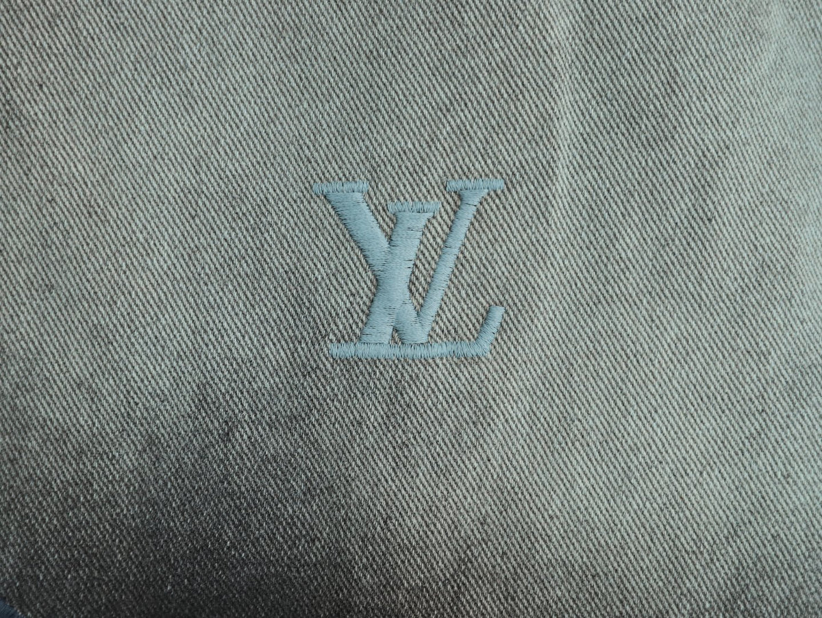 Louis Vuitton Gradient Denim Jeans - Light Blue and Charcoal