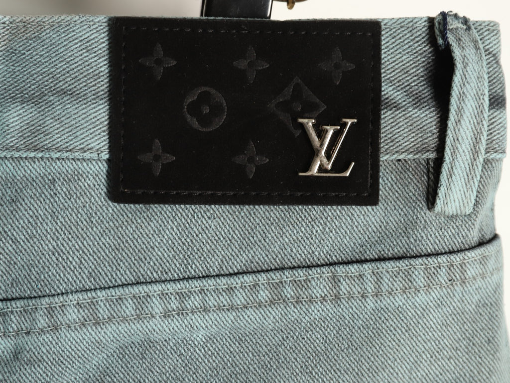 Louis Vuitton Gradient Denim Jeans - Light Blue and Charcoal