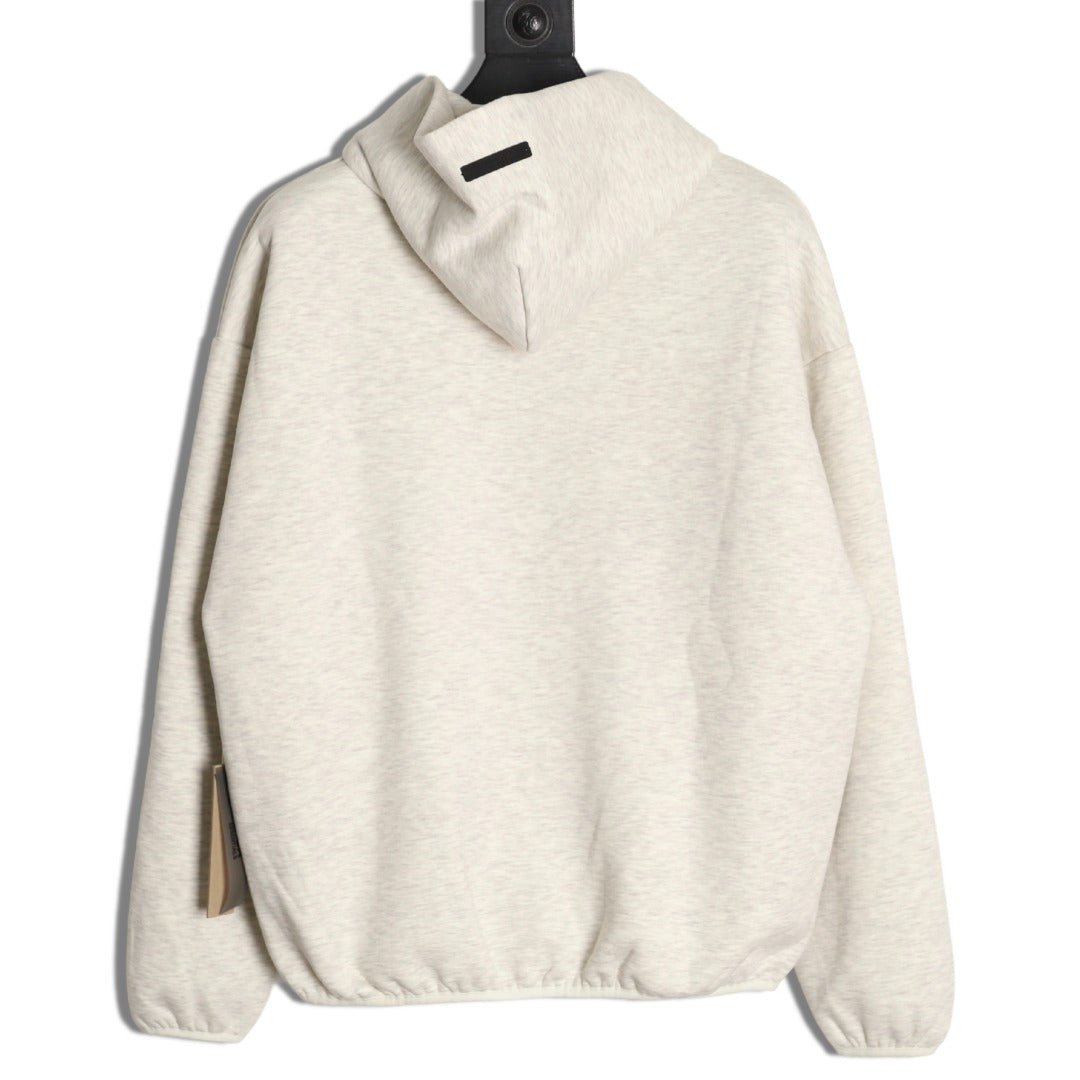 Fear of God NBA-Graphic Pullover Hoodie - Cream