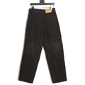 Louis Vuitton Monogram-Style Zip-Detail Utility Jeans - Black