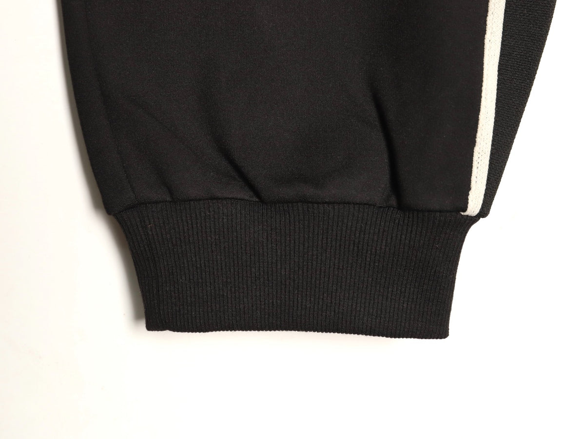 Gucci Side-Lettering Trim Drawstring Trousers - Black
