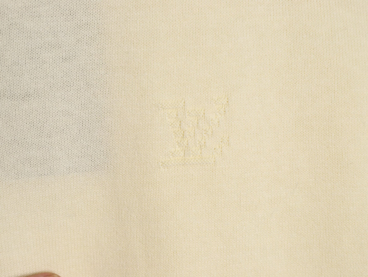 Louis Vuitton Crewneck Short-Sleeve T-Shirt - Cream