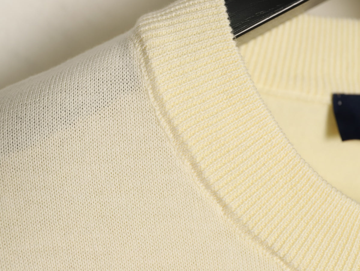 Louis Vuitton Crewneck Short-Sleeve T-Shirt - Cream