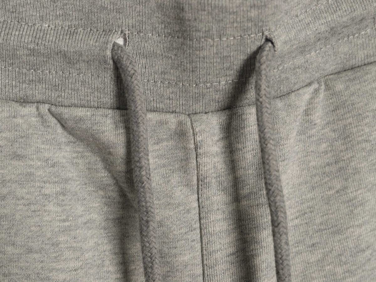 Louis Vuitton Sketch-Style Monogram Drawstring Trousers - Light Gray