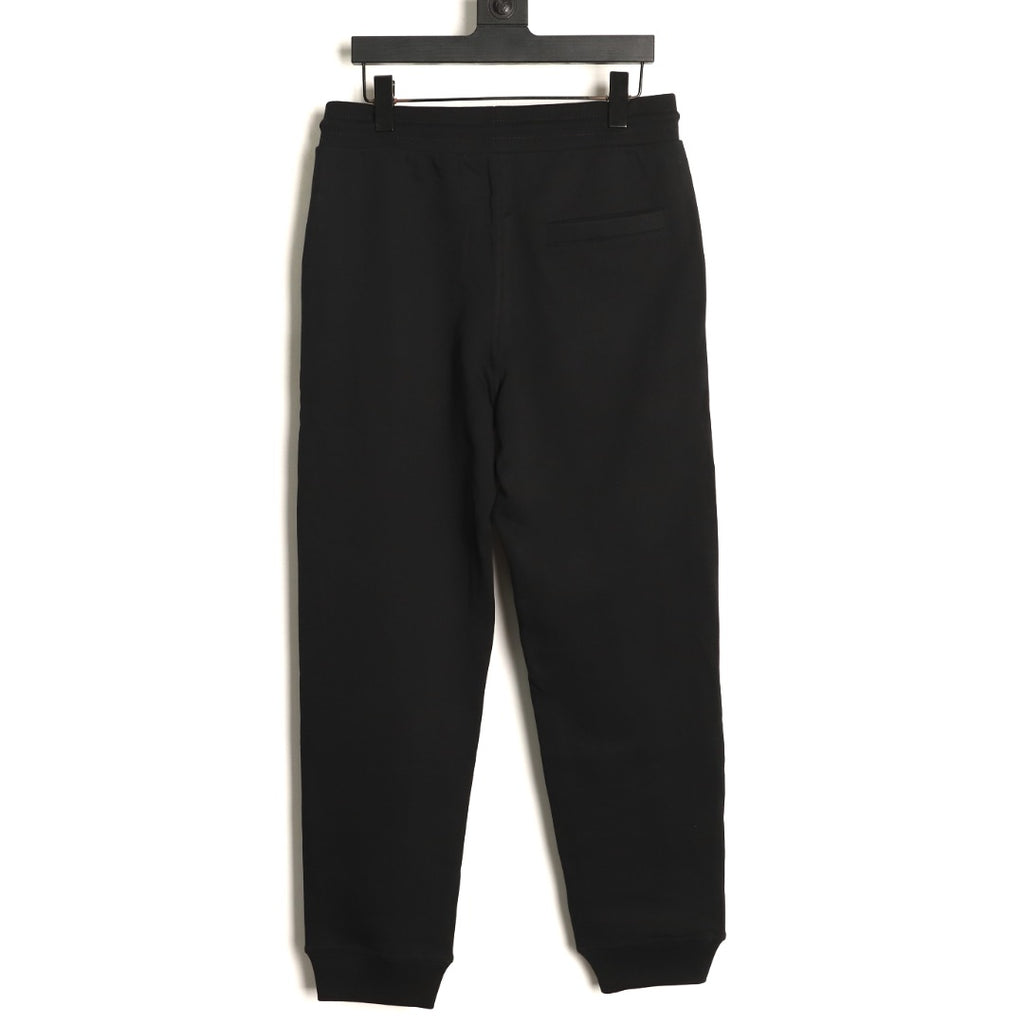 Louis Vuitton Sketch-Style Monogram Drawstring Trousers - Black