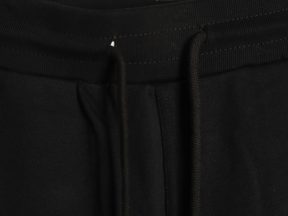 Louis Vuitton Sketch-Style Monogram Drawstring Trousers - Black