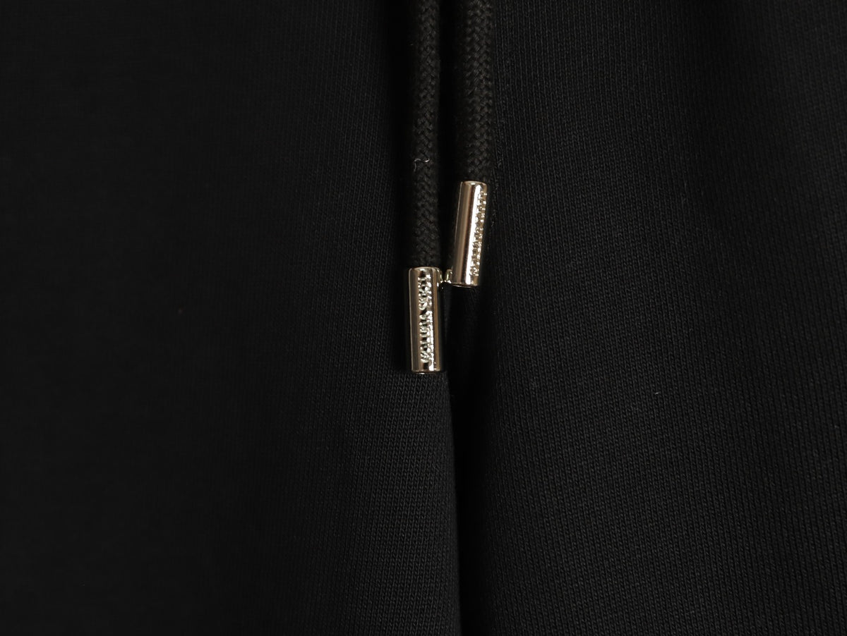 Louis Vuitton Sketch-Style Monogram Drawstring Trousers - Black