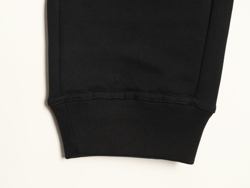 Louis Vuitton Sketch-Style Monogram Drawstring Trousers - Black