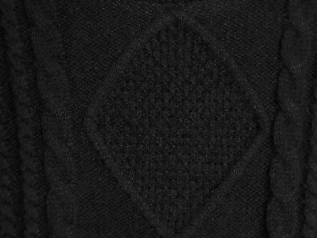 Burberry Layered-Look Check-Detail Crewneck Sweater - Black