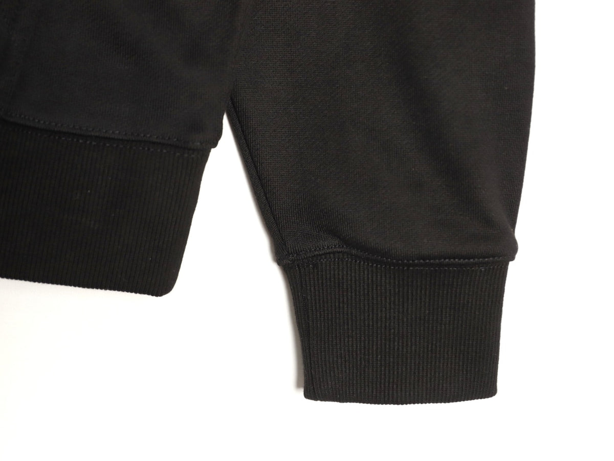 Burberry Equestrian Graphic Pullover Hoodie - Black