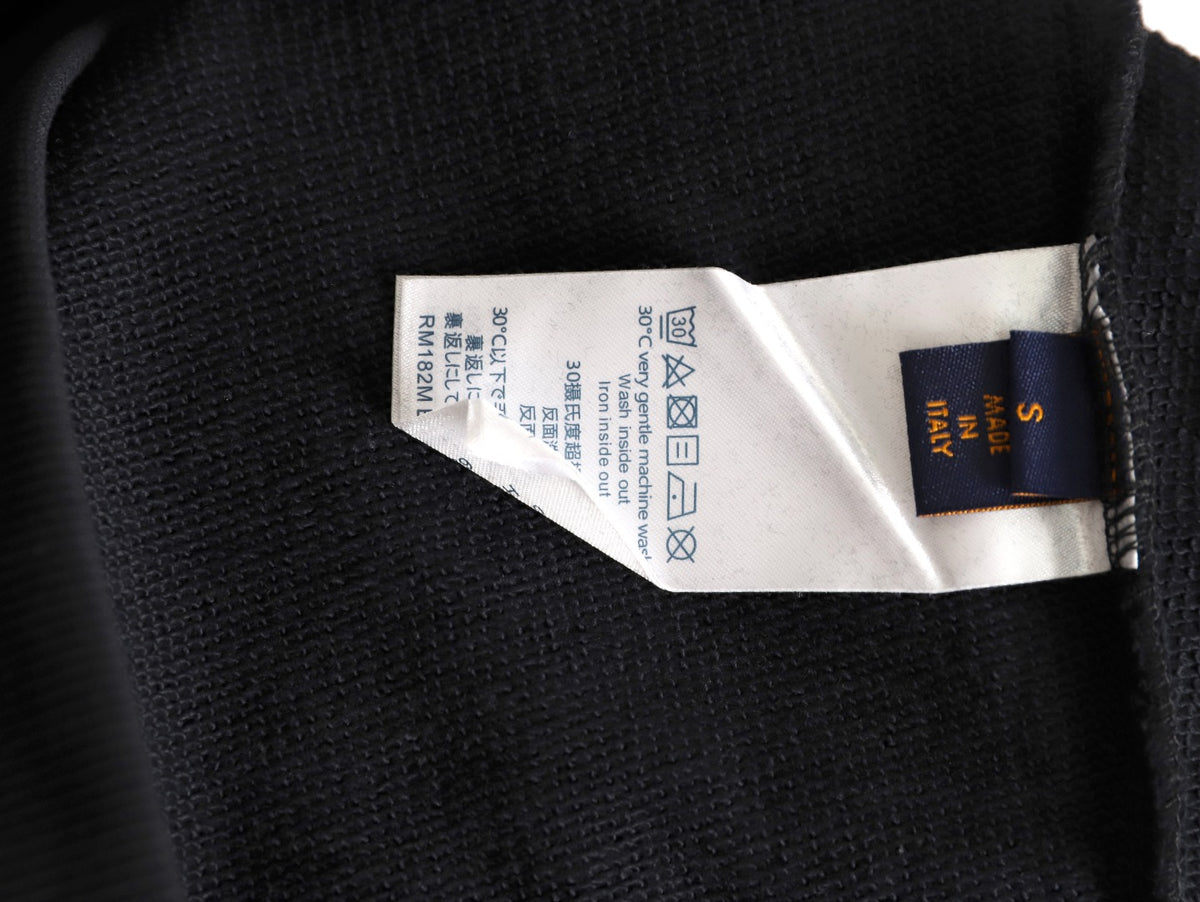 Louis Vuitton LV Lettering Pullover Hoodie - Black