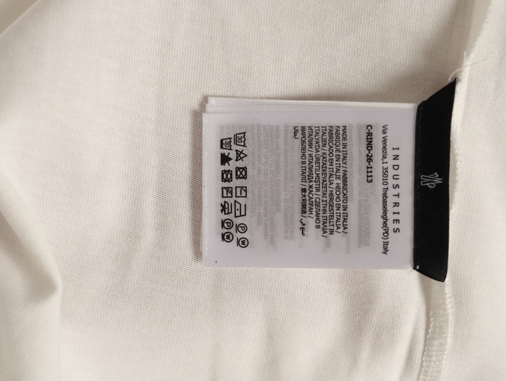 Moncler Lettering Long-Sleeve T-Shirt - Cream