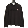 Moncler Lettering Long-Sleeve T-Shirt - Black