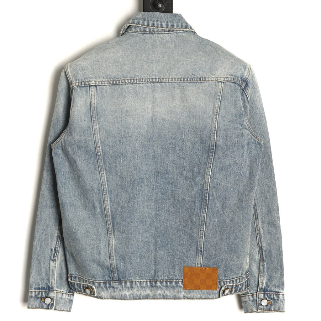 Louis Vuitton Truck-Detail Denim Jacket - Washed Gray