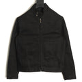 Gucci Horsebit-Style Hem Stand-Collar Zip Jacket - Black