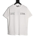 Louis Vuitton L.V.M. and Equipe Lettering Short-Sleeve T-Shirt - White