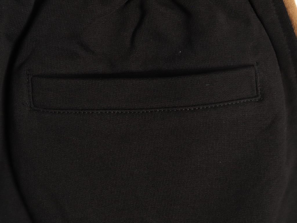 Burberry Check-Side Shorts - Black