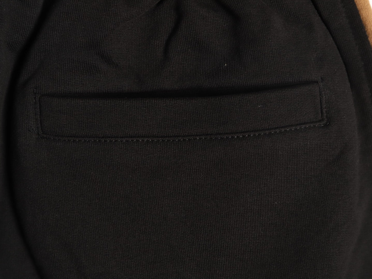 Burberry Check-Side Shorts - Black
