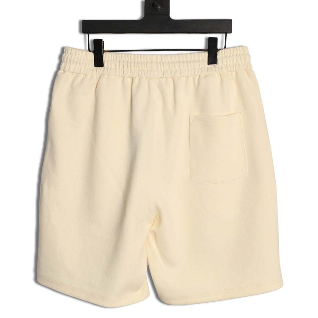 Louis Vuitton Dual-Logo Drawstring Shorts - Cream